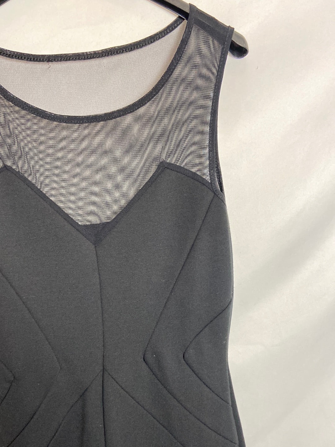 OTHER. Black textured dress. YOU (S)