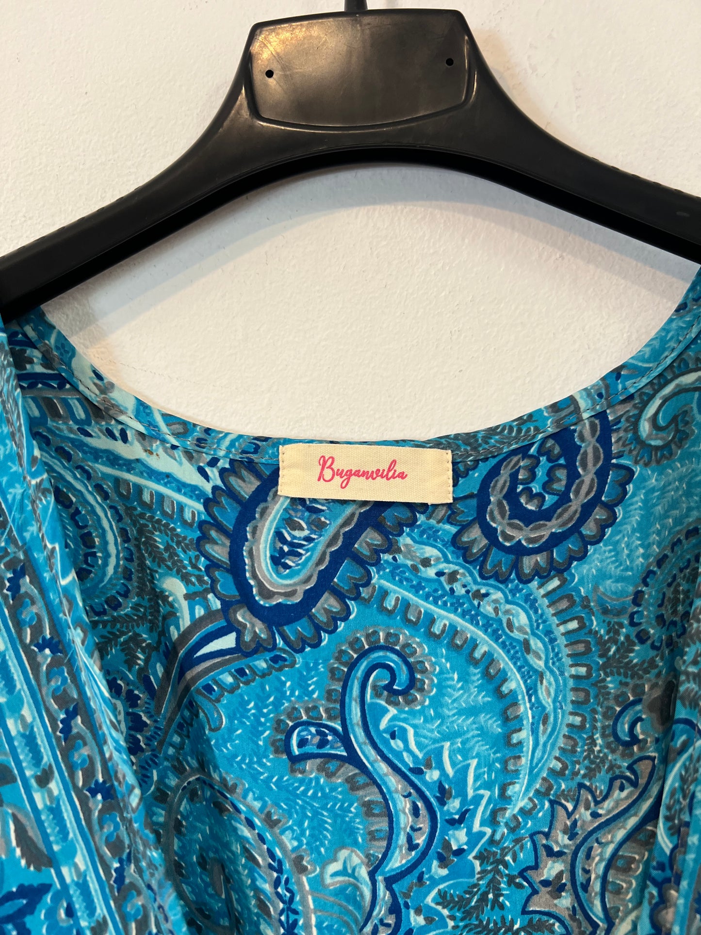 BUGANVILIA. Long wrap dress TU (s/m)