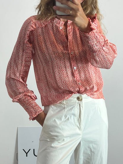 BEEBALM. Blusa estampada hilos brillo. T 1 (S)