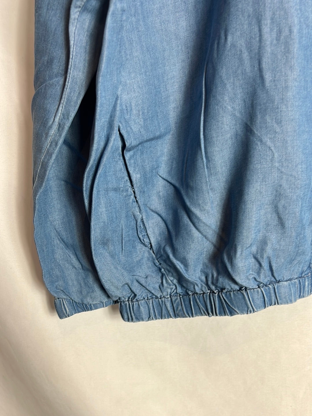 ZARA. Fine denim bomber jacket. TM