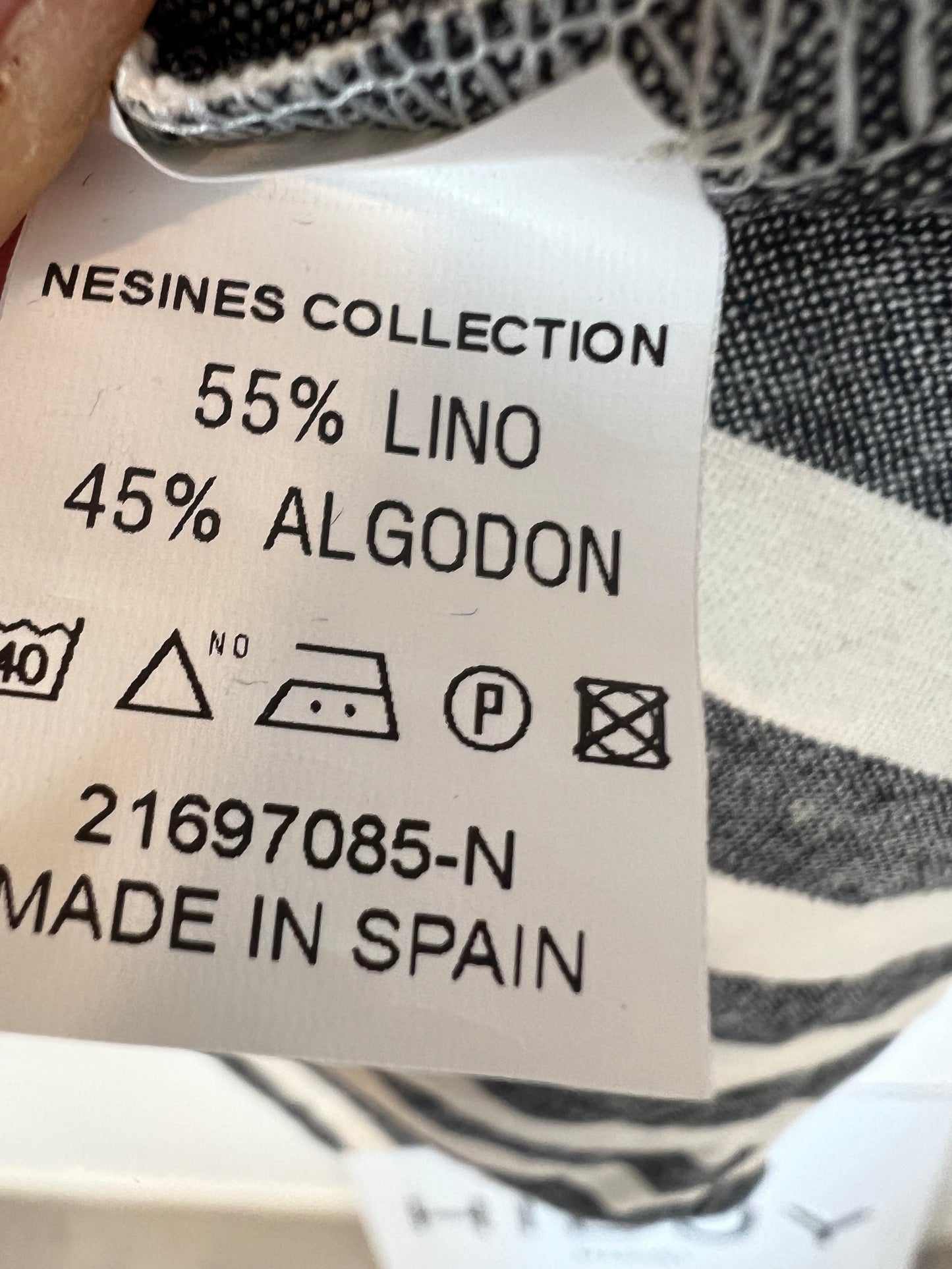 NESINES. Top/chaqueta rayas TU (M)