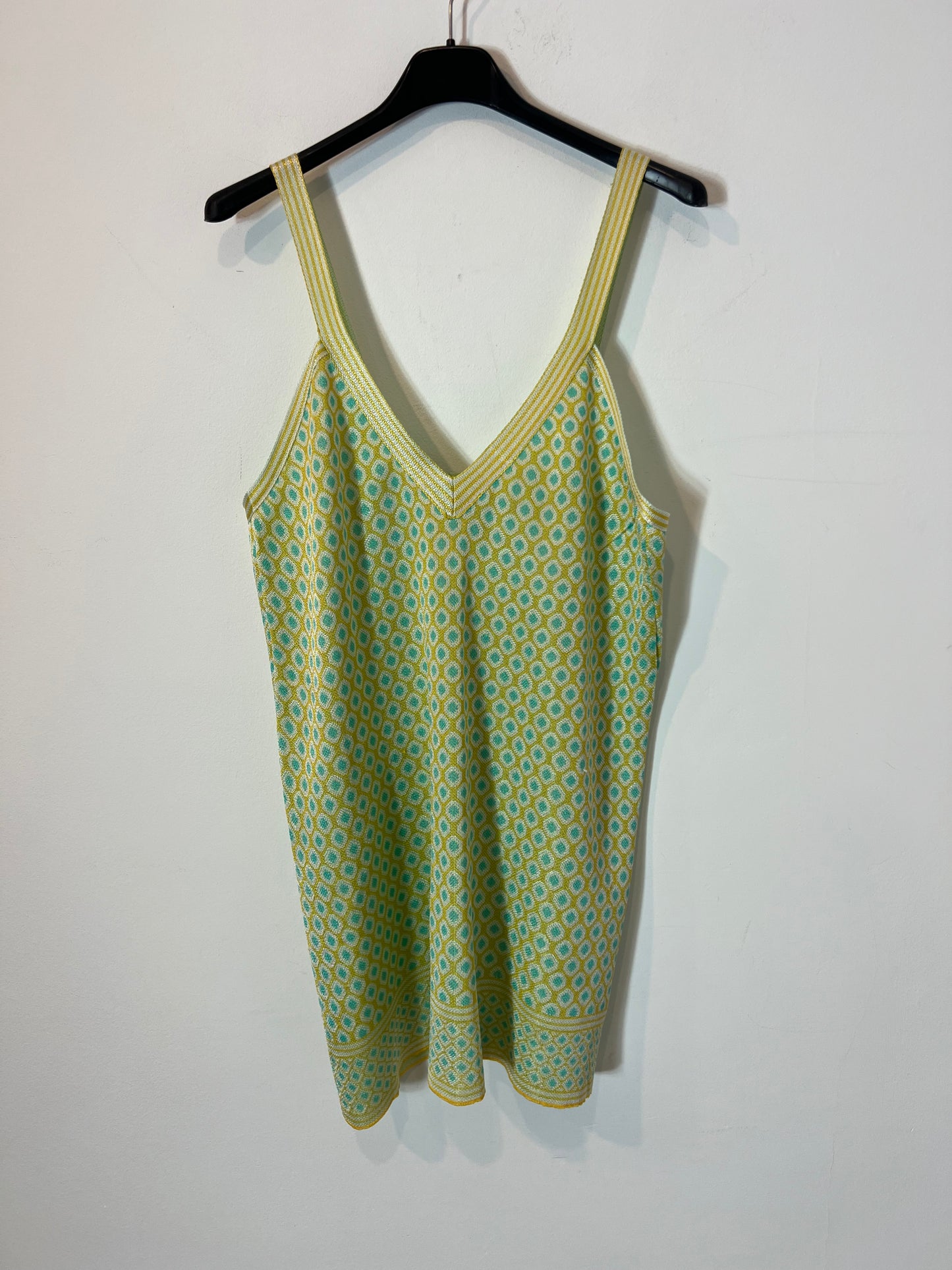 ZARA. Total look estampado detalles hilos T.m/l