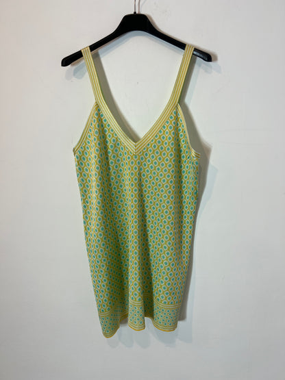 ZARA. Total look estampado detalles hilos T.m/l