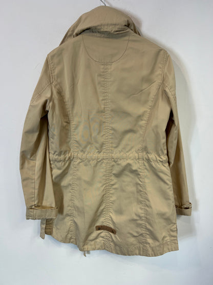 MASSIMO DUTTI. Lightweight beige windbreaker. TS