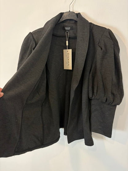 PADOVA. Chaqueta gris jaspeada manga volumen