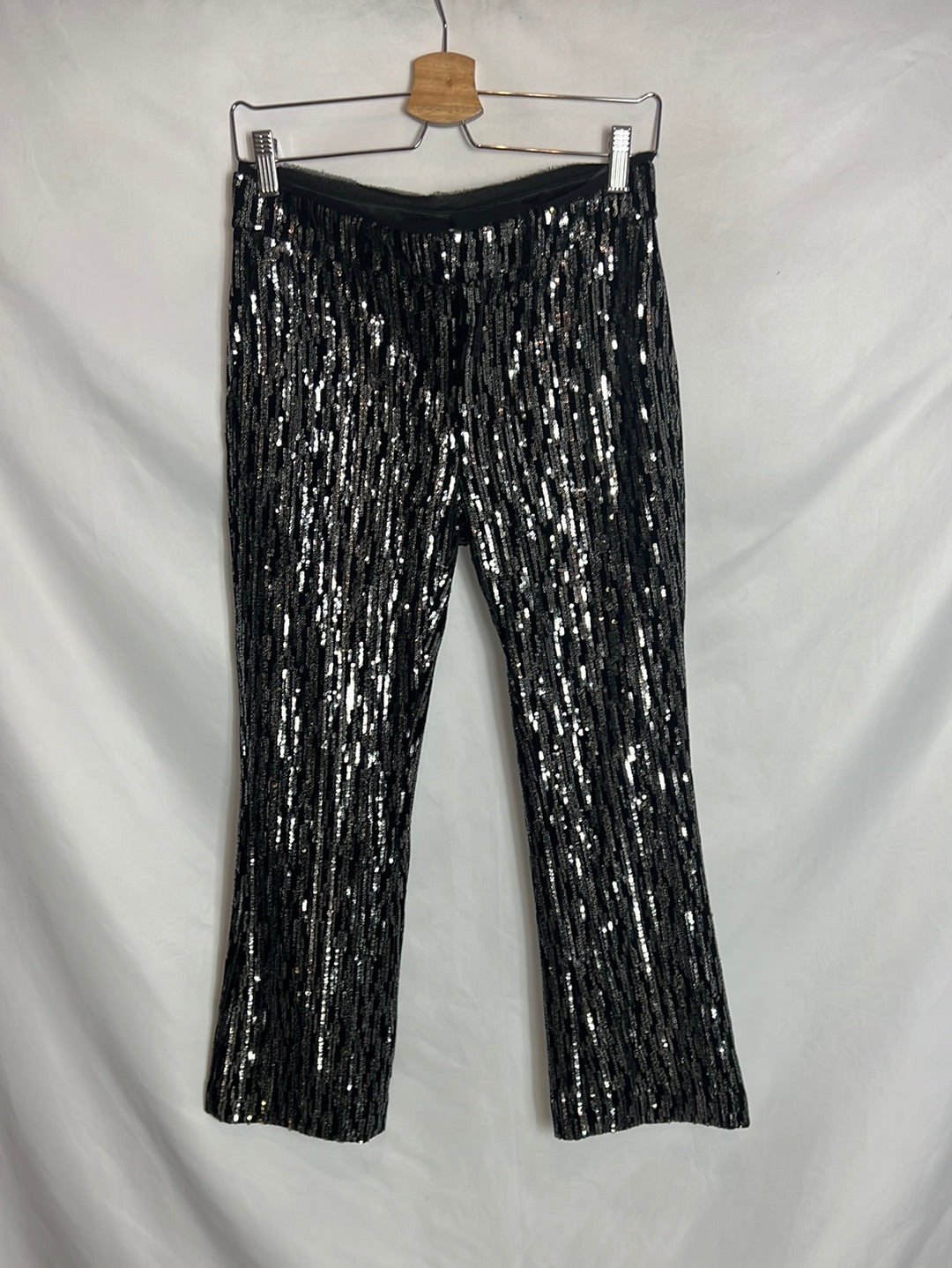 ZADIG&amp;VOLTAIRE. Sequin cropped pants. T 36