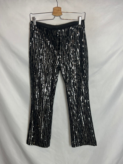 ZADIG&amp;VOLTAIRE. Sequin cropped pants. T 36