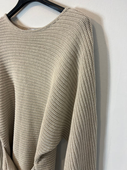 ZARA. Jersey beige lazada. T S