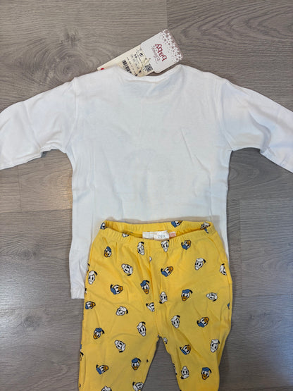 ZARA. Pijama dos piezas Donald. T 5-6 años