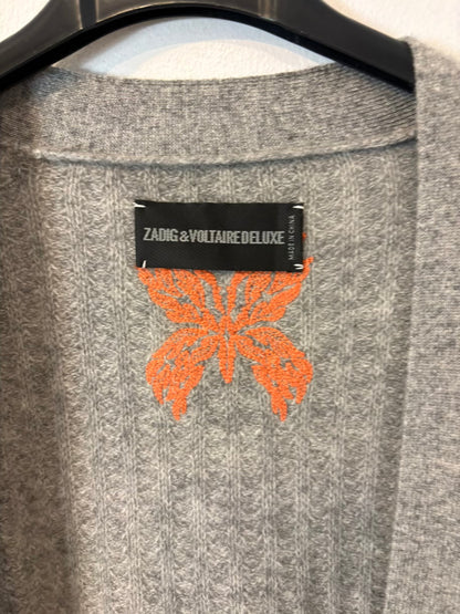 ZADIG & VOLTAIRE. Cárdigan cashmere bordado