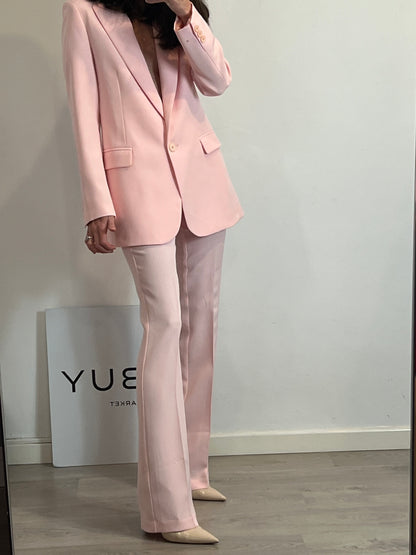 VICOLO. Traje de chaqueta rosa claro