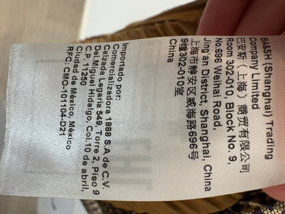 BA&SH. Vestido largo plisado fiesta