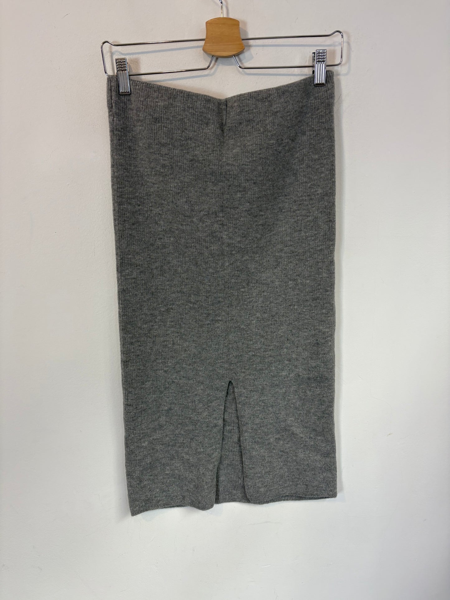 ZARA. Black stretch knit top. TL