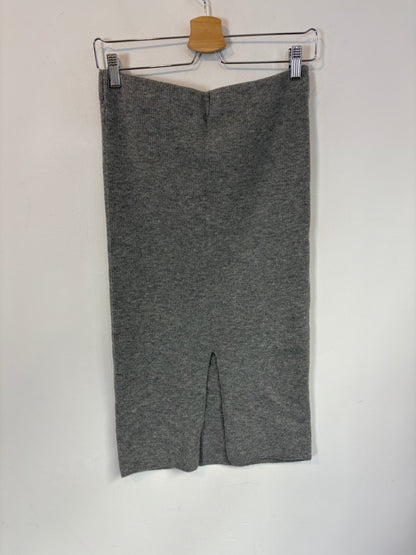 ZARA. Black stretch knit top. TL