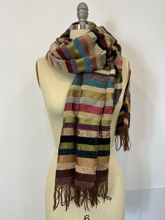 OTRAS. Fular textura colores