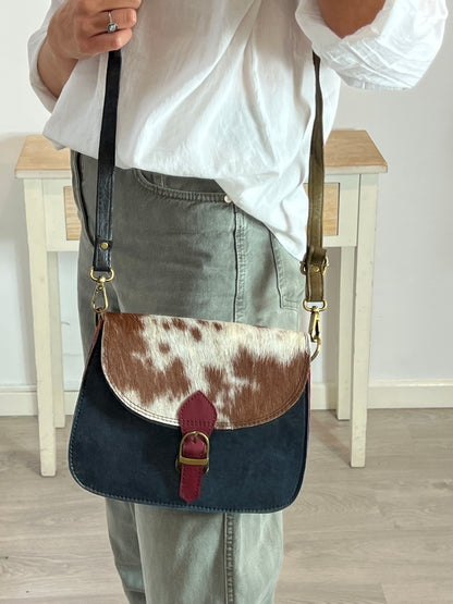 OTHER. Textured flap color bag