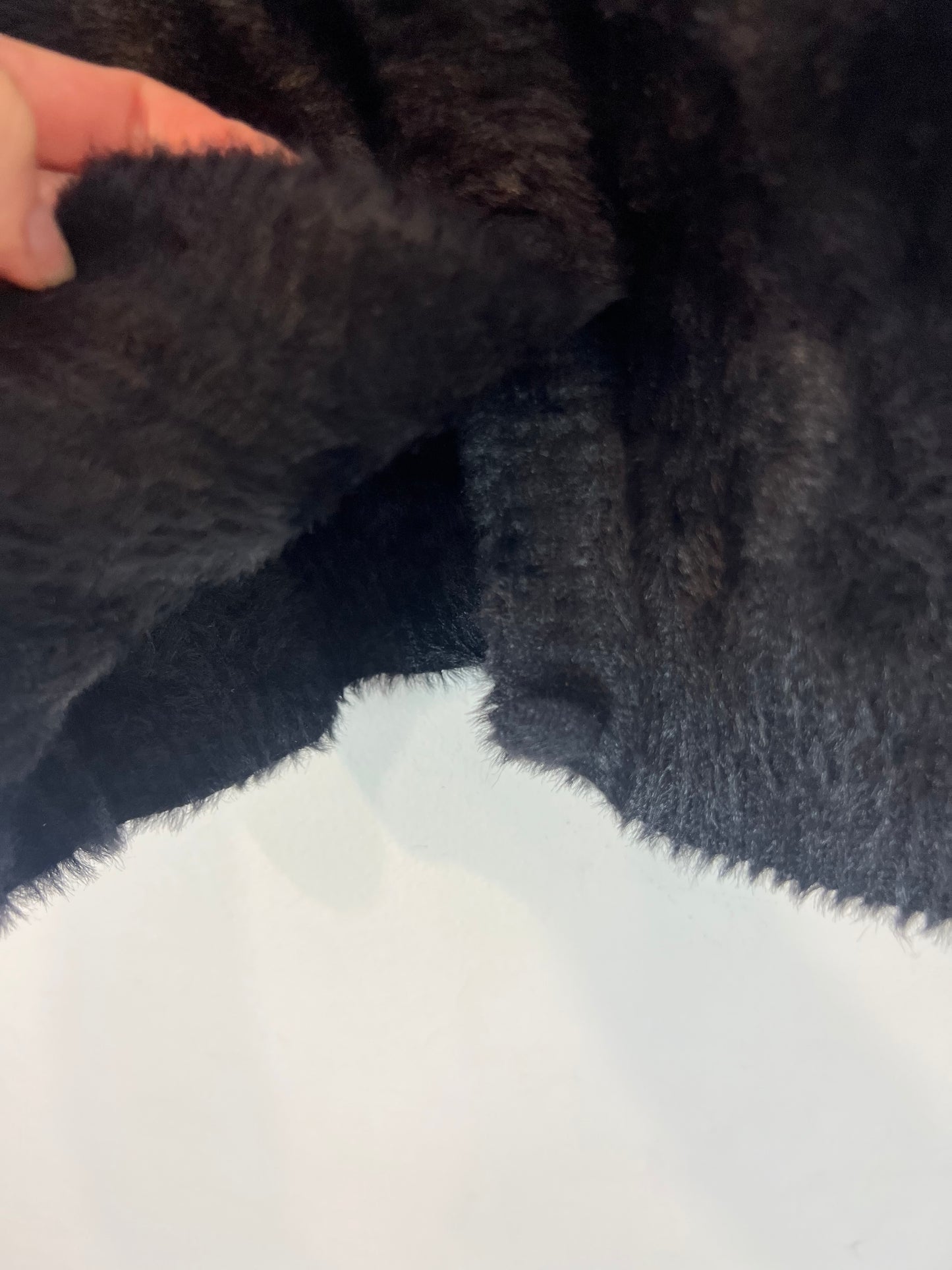 FOR LOVE & LEMONS. Top textura negro abotonado.. T S