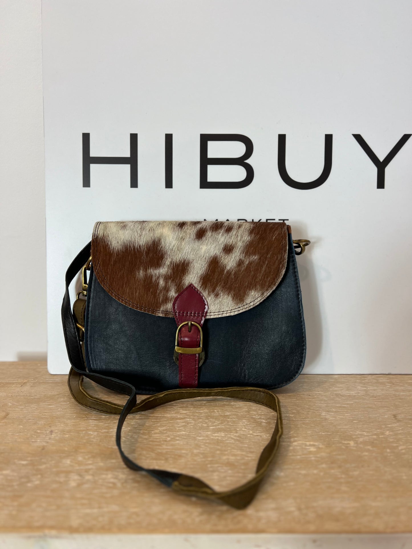 OTHER. Textured flap color bag