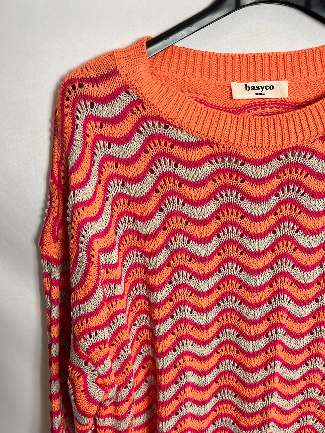 BASYCO JEREZ. Jersey colores calado. TU (M)