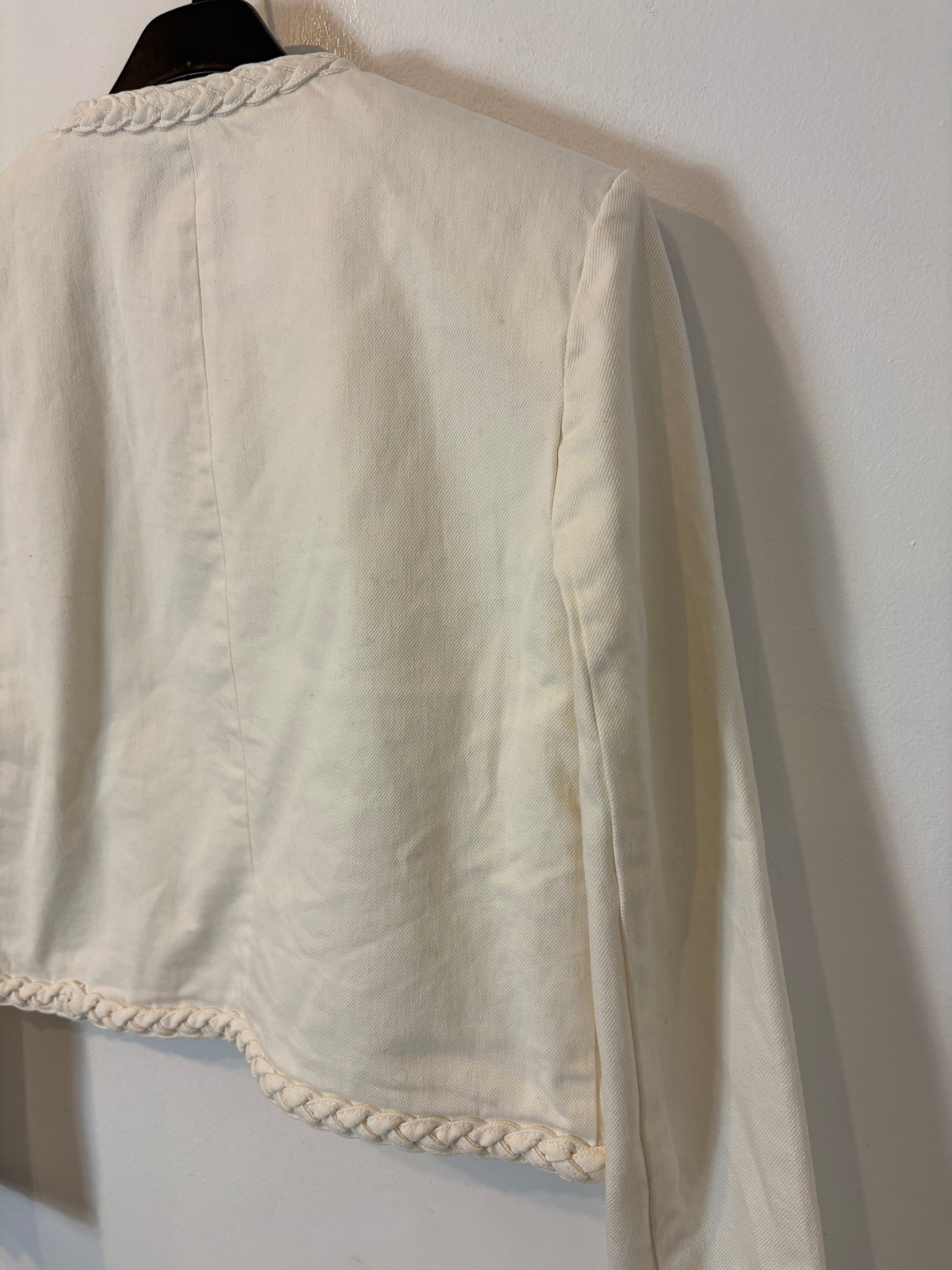 TINTORETTO. Chaqueta blanca detalles. T S