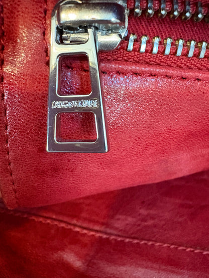ZADIG & VOLTAIRE. Bolso shopper rojo piel