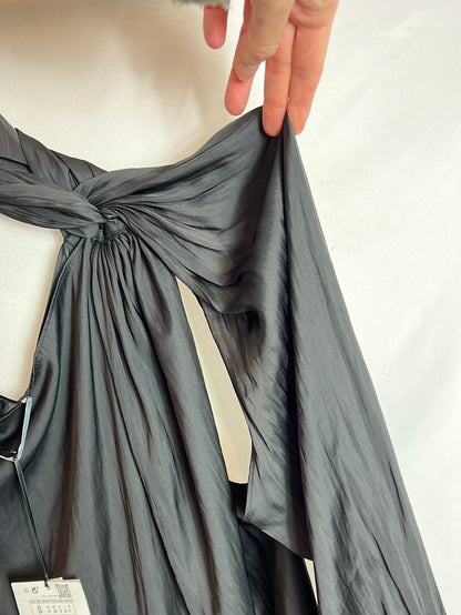 ZARA. Top asimetrico  fluido. T S