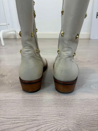 MERCULES. Botas piel estrellas. T 39