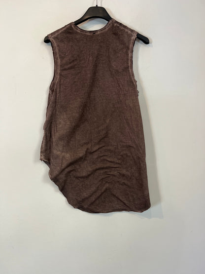 OTRAS. Camiseta marrón tie dye T.42(m)