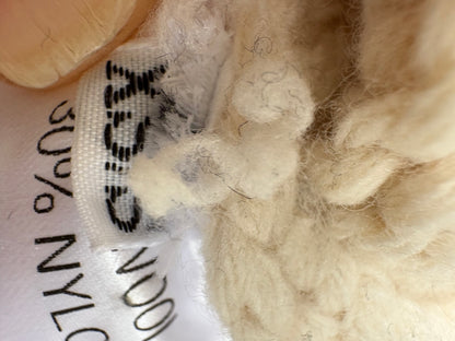 IMAN. White ribbed top Tm