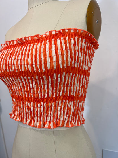 OTRAS. Top palabra de honor naranja. T S