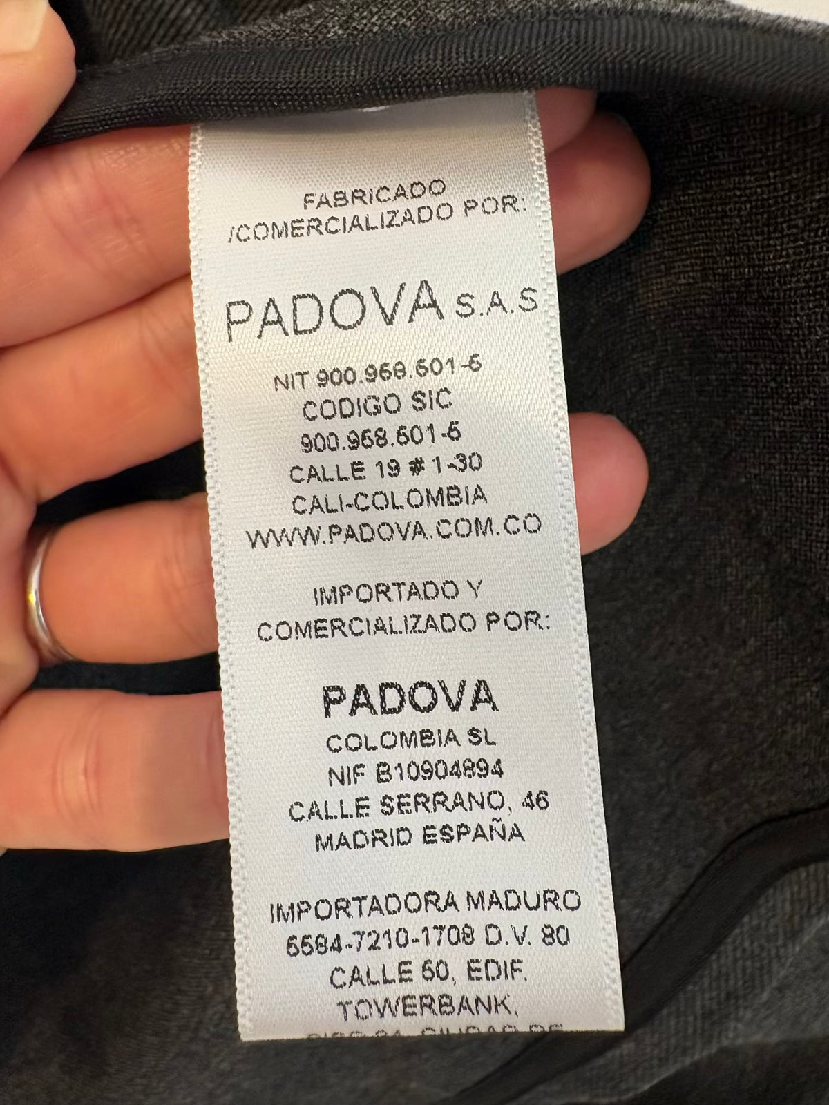 PADOVA. Chaqueta gris jaspeada manga volumen