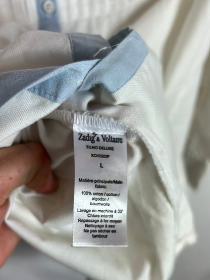 ZADIG&amp;VOLTAIRE. Pleated shirt dress. TL