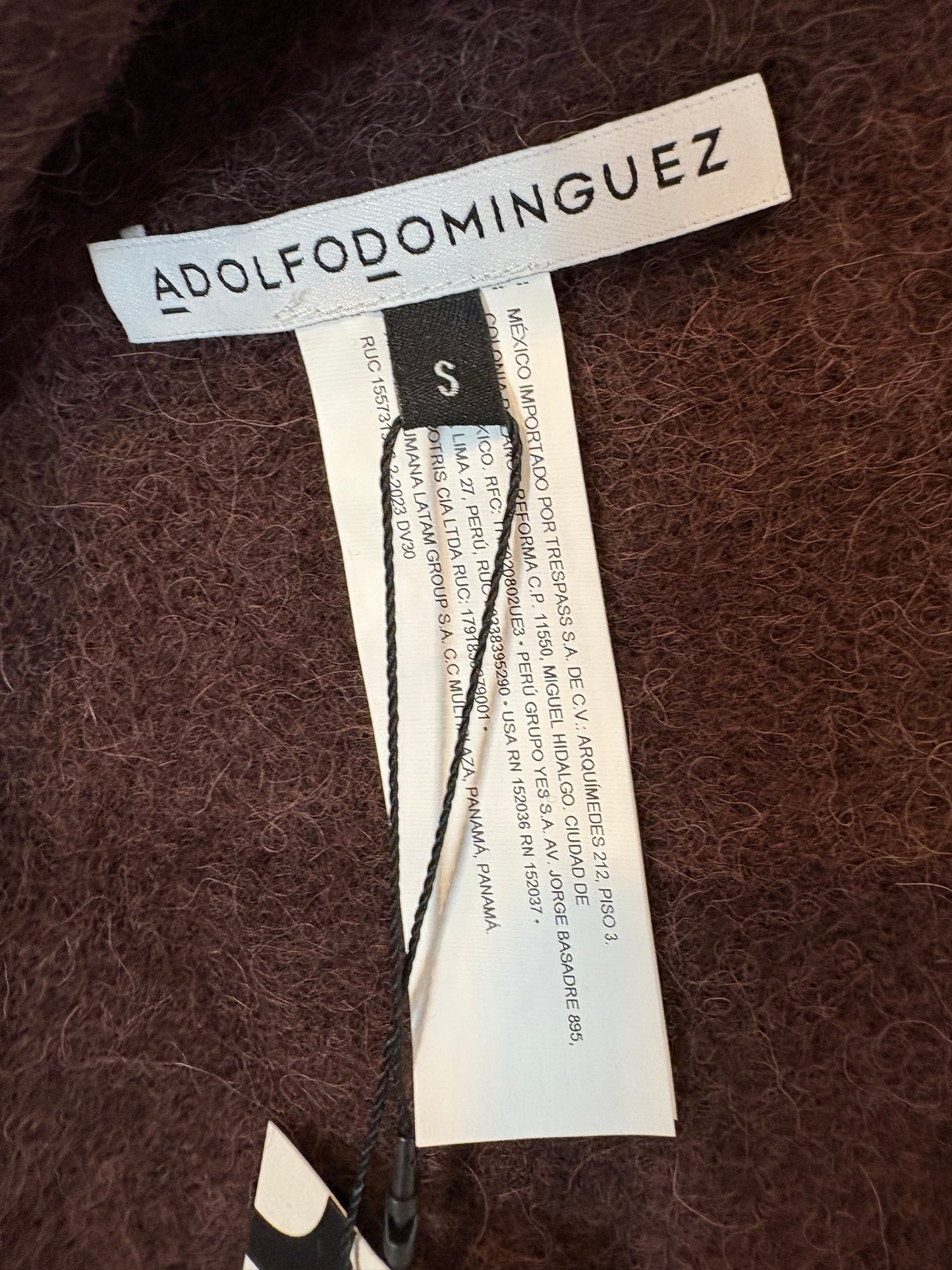 OTHERS. Long knit dress with neckline detail. TS