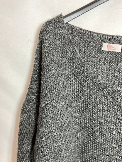 EL DESVÁN DE ARAN. Jersey gris media manga. T L