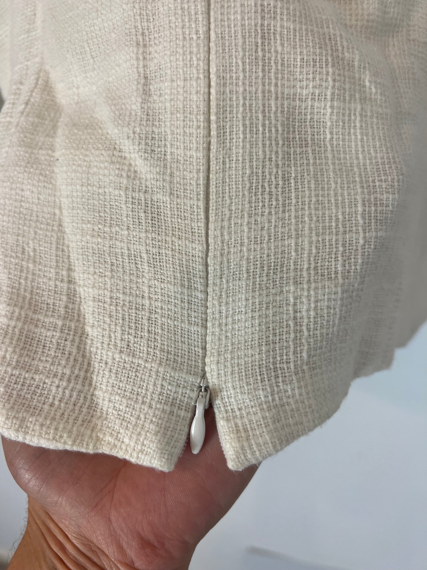 YOLI&OTIS. Top beige lino rustico. T S