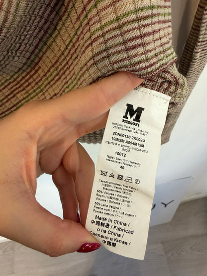 MISSONI. Jersey fino mezcla rayas