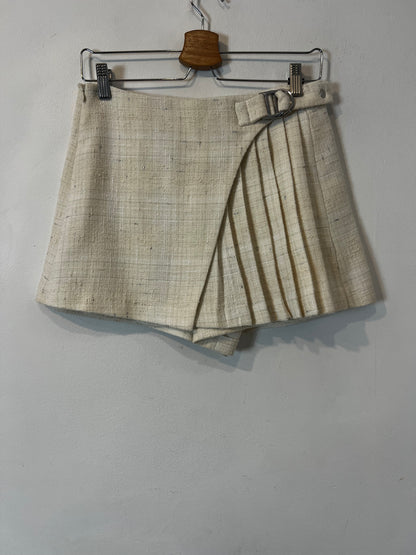 MAJE. Conjunto crema tweed