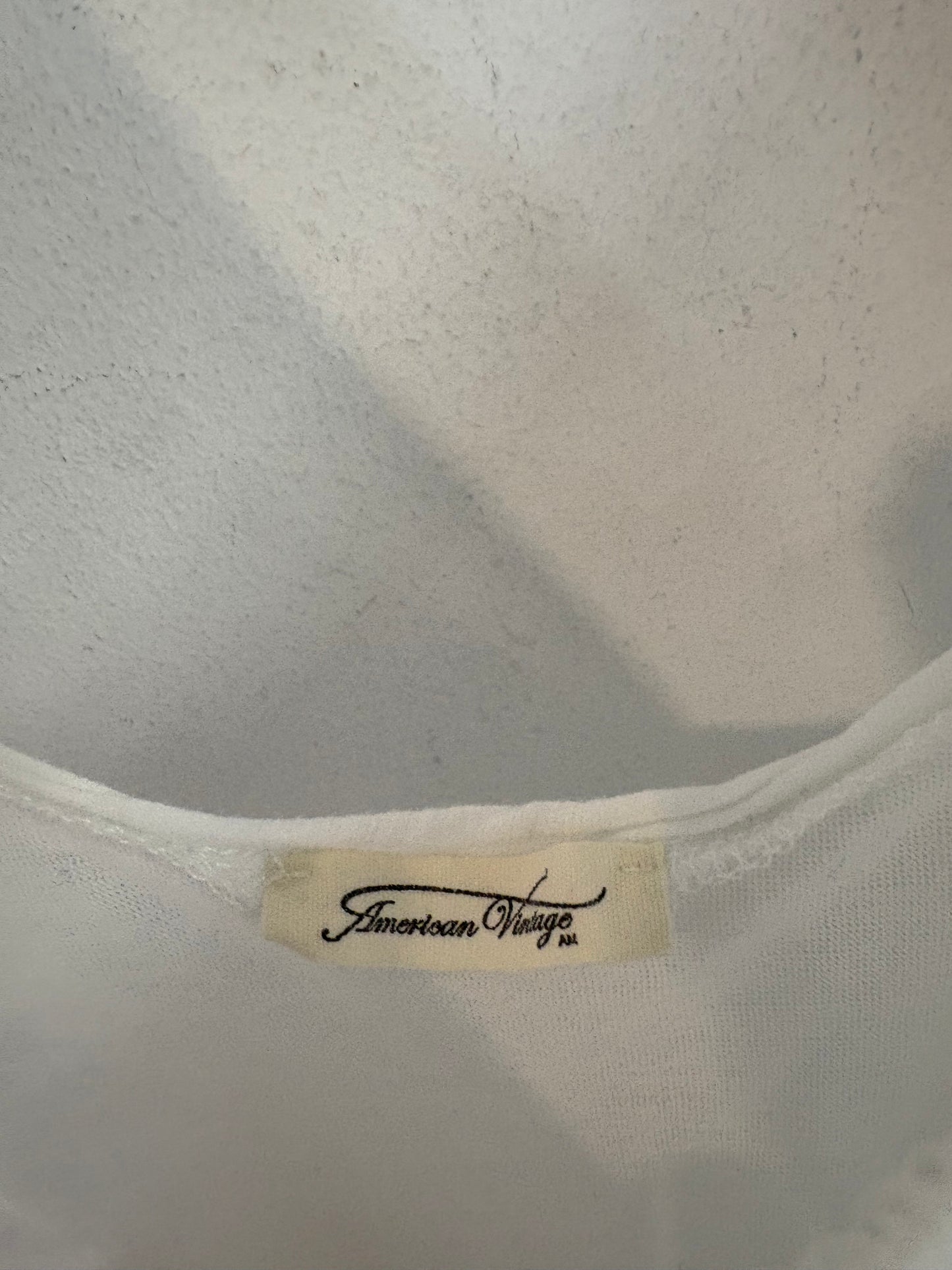 AMERICAN VINTAGE. Camiseta algodón cuello redondo