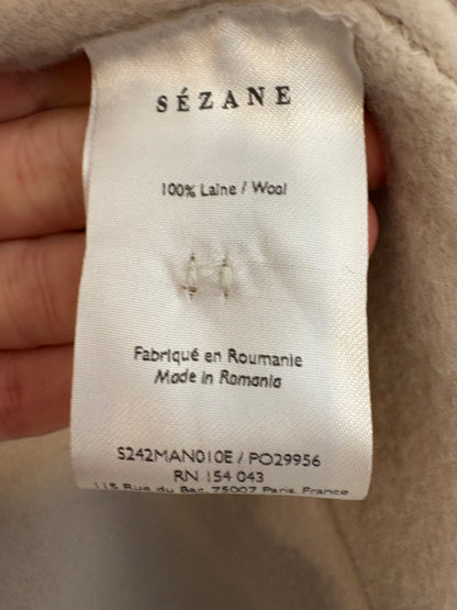 SEZANE. Abrigo largo lana (tara)