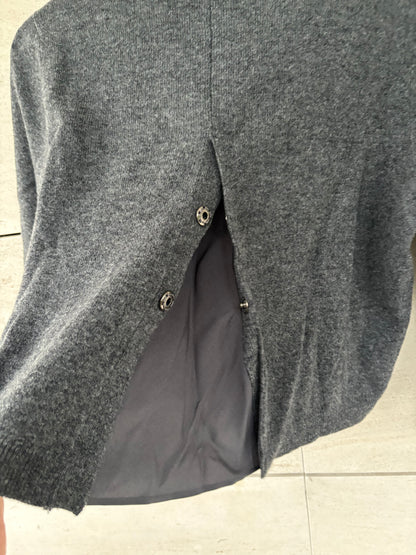 WINDSOR. Navy blue cashmere blazer. T 38