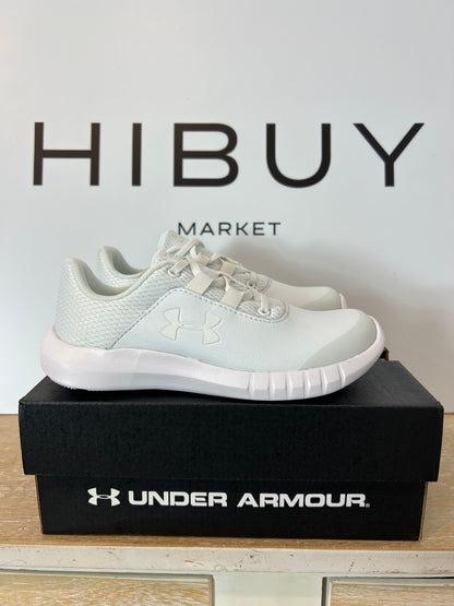 UNDER ARMOUR. Zapatillas blancas logo. T 31.5