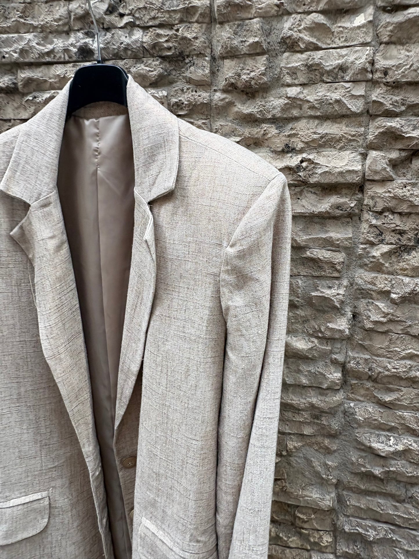 OTRAS. Conjunto 3 piezas beige jaspeado