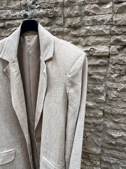 OTRAS. Conjunto 3 piezas beige jaspeado