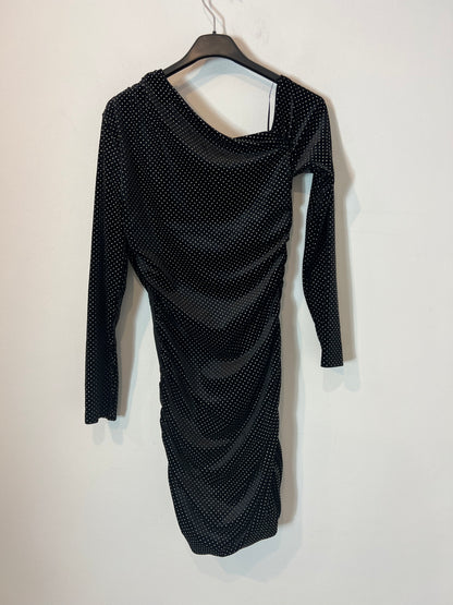 ZARA. Vestido corto tachuelas. T S