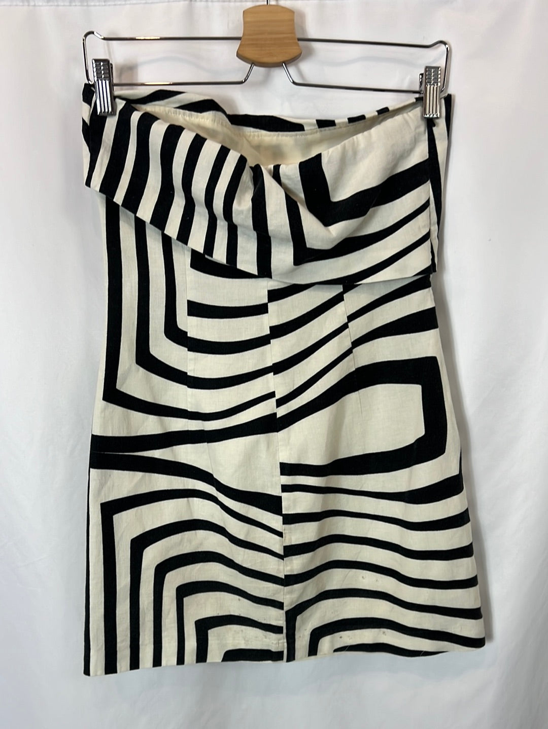 ZARA. vestido corto rayas  T.m