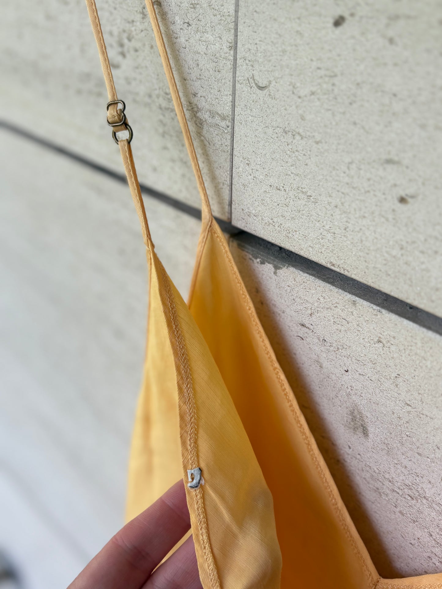 FORTE FORTE. Vestido midi mandarina. T 0 (XS/S)