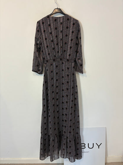 BA&SH. Vestido asimétrico cruzado