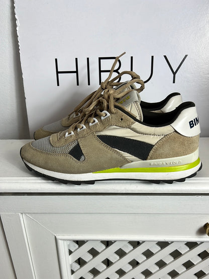 BIMBA Y LOLA. Zapatillas deportivas tonos beiges. T 40