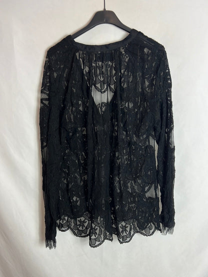 ZADIG&amp;VOLTAIRE. Black lace top. TM
