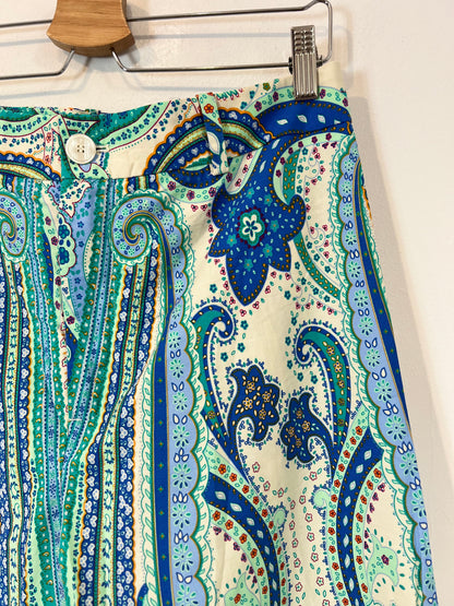 ZARA. Pantalón culotte estampado  T.l